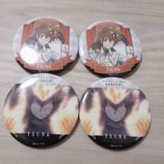 家庭教師ヒットマンREBORN! 沢田綱吉 缶バッジ 4点セットのサムネイル