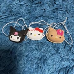 サンリオ ガチャガチャキャラクター おめんシリーズ 3種セットのサムネイル