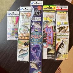 鯵ほかサビキ仕掛け 5種セットのサムネイル
