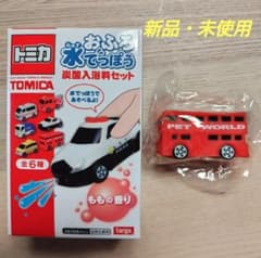 【値下げ中！】新品・未使用トミカ おふろ水でっぽう ロンドンバスのサムネイル