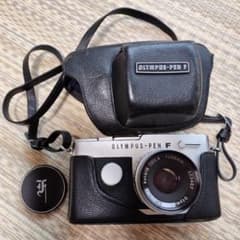 オリンパス PEN-F フィルムカメラ 38mmレンズ付き - メルカリ