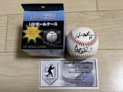 ミルクリーク&MLB機構W証明】ICHIRO イチロー&松井W直筆サインボール