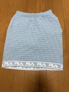 FILA スカート ライトブルー ロゴ入りのサムネイル