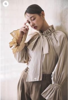 polaura プリーツリボン2WAYブラウス - メルカリ