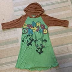 GRAND GROUND パンダフードワンピース SS 140のサムネイル