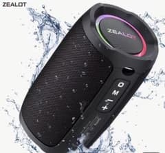 新品ZEALOTBluetoothスピーカー S49防水LED搭載のサムネイル