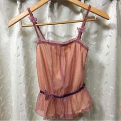 ☆NICOさま専用☆小悪魔 蝶々× ワコール(アンフィ)コラボキャミのサムネイル