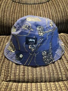 STUSSY ステューシー Brass Bucket Hat L-XL 8ボールのサムネイル