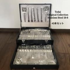 未使用/Todai/18-8/カトラリーセット/ステンレス/45本セット - メルカリ