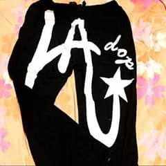 大きいサイズ DOP スウェットパンツ 黒のサムネイル