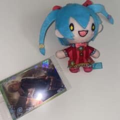 プロセカ 初音ミク アミューズメント限定ぬいぐるみ 日野森志歩 カード