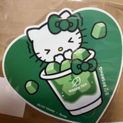 韓国限定　オリヤン　キティちゃんうちわのサムネイル
