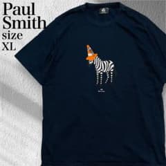 PS Paul Smith コーン・ゼブラ プリント Tシャツ XL 黒 - メルカリ