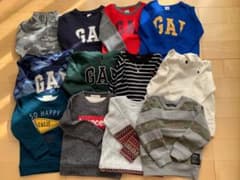 GAPその他ブランドまぜまぜ男の子100センチまとめ売りのサムネイル