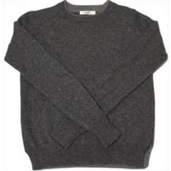 【after all】L size長袖ニット チャコールグレーのサムネイル