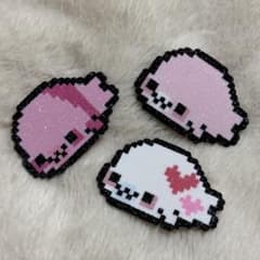 アイロンビーズ ハンドメイド まめゴマ 3個セットのサムネイル
