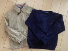 お値下げ❗️ラルフローレン セット❗️ニットセーター&ジャケットのサムネイル