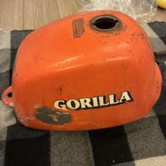 ホンダ ゴリラ 純正 フューエルタンク オレンジ 現状品　ジャンクのサムネイル