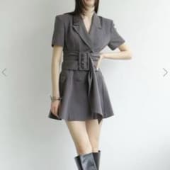 meltthelady thick spring jacket onepiece - メルカリ