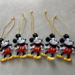 5月限定特価 ミッキーマウス キーホルダー昭和レトロ 新品未使用 5個