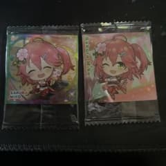 さくらみこ　イタジャガ　ノーマルレア　ホロライブ　ステッカーセットのサムネイル