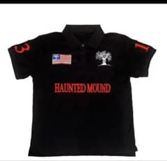 【早い者勝ち】HAUNTED MOUND ブラックポロシャツ HAUNTED MOUND ブラックポロシャツ Lサイズ - メルカリ
