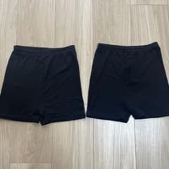 【2枚セット】くろぱん 1分丈 サイズ140のサムネイル