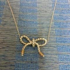 TIFFANY　リボンネックレスのサムネイル