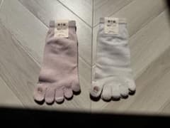 靴下屋の健康ソックス 5本指 22.0-24.0cm 2足セットのサムネイル