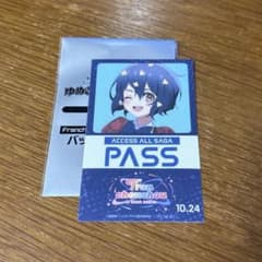 劇場版ゾンビランドサガ／入場者特典／バックヤードパス風ステッカー