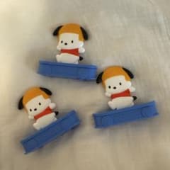 マクドナルド サンリオ ハッピーセット ポチャッコ スケボー3個セットのサムネイル