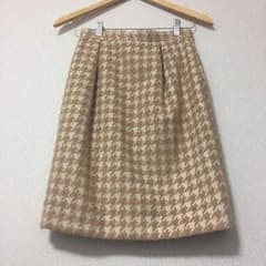 千鳥格子柄スカートのサムネイル
