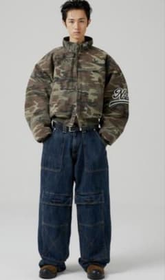 【ESC STUDIO】cargo pocket danim pants