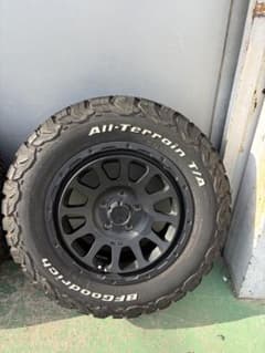 デルタフォースオーバル16インチBFGoodrich KO2 4本デリカD5など