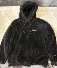 Champion フリースパーカー ブラックのサムネイル