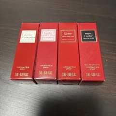 Cartier 香水 サンプル 4種セット カルティエ - メルカリ