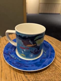 希少 ナカヤマ陶器 宮内庁御用賜の中山陶器 コーヒーカップ＆ソーサー