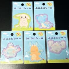 ポケモンセンター ぽこあポケモン ぷにぷにシール 5種セット - メルカリ