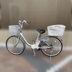 YAMAHA PAS 電動アシスト自転車 シルバー　ジャンク引き取り限定大阪市内 YAMAHA PAS 電動アシスト自転車 シルバー ジャンク引き取り限定