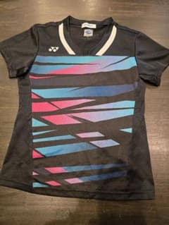 YONEX バドミントン シャツ 黒/青/ピンク 未使用のサムネイル