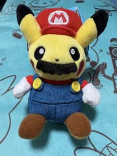 マリオピカチュウ ぬいぐるみ 激レア ポケモンセンター 限定 再販なし