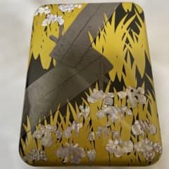 未開封 尾形光琳 八橋蒔絵螺鈿硯箱 東京国立博物館 コラボ おかき入り