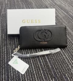 GUESS 長財布 ブラック ストラップ付のサムネイル