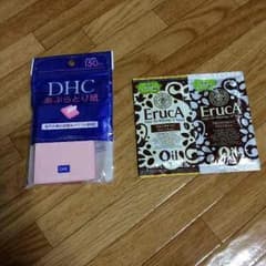 新品✨DHCあぶらとり紙♡エルーカ オイルシャンプー・オイルトリートメントのサムネイル
