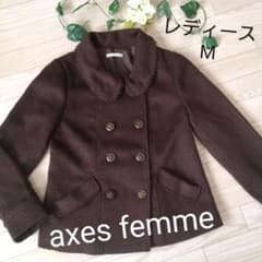 ⭐︎al様専用⭐︎axes femme　ショートコート　ブラウン　ラメ　大人可愛いのサムネイル