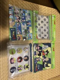 ドラゴンボールZ 綾鷹　メッシュポーチ　クリアポーチ　非売品　コンプリート　4個のサムネイル