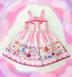 【新品】シャーリーテンプル　シャーリードール着せ替えプリントサンドレスのサムネイル