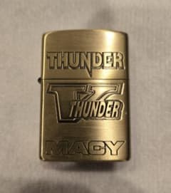 【未使用】Zippo THUNDER V MACY ARUZE ライター 本体のサムネイル