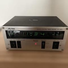 Aurex（東芝のオーディオブランド）のオーディオデジタルタイマー、AT-250型 Aurex 東芝 オーディオタイマー AT-250 ヴィンテージ 稼働品 - メルカリ