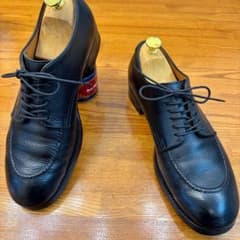 ショセ　黒Uチップ　26cm前後のサムネイル